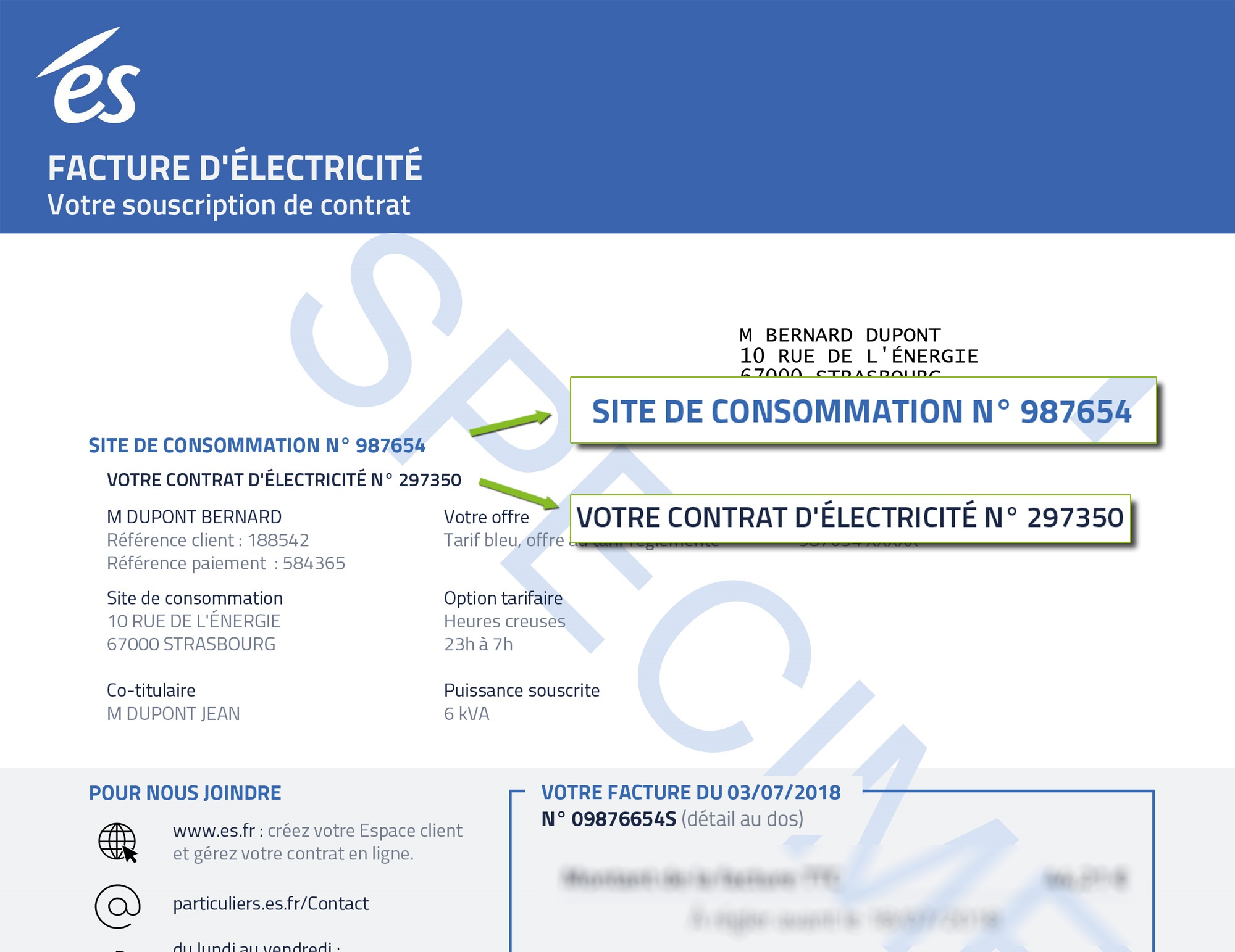 Facture Elec